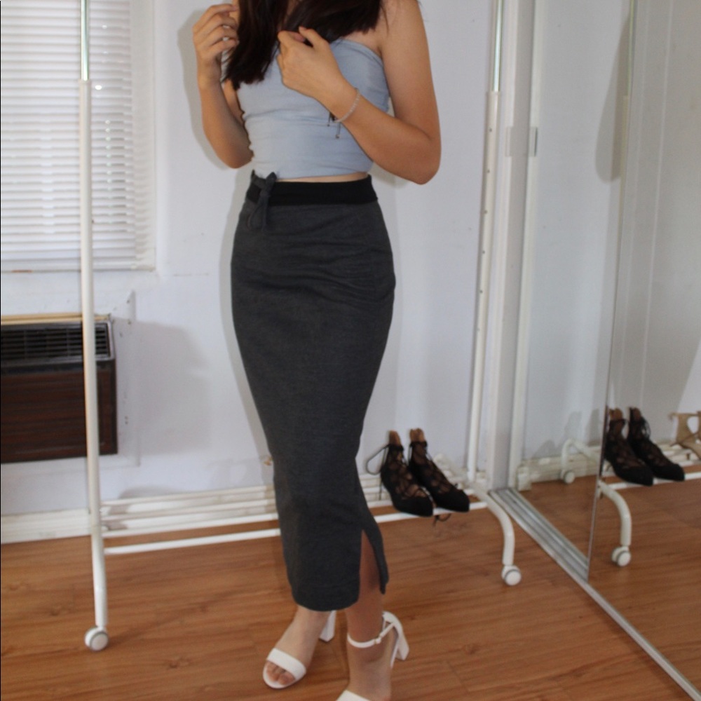 BODYCON MAXI SKIRT